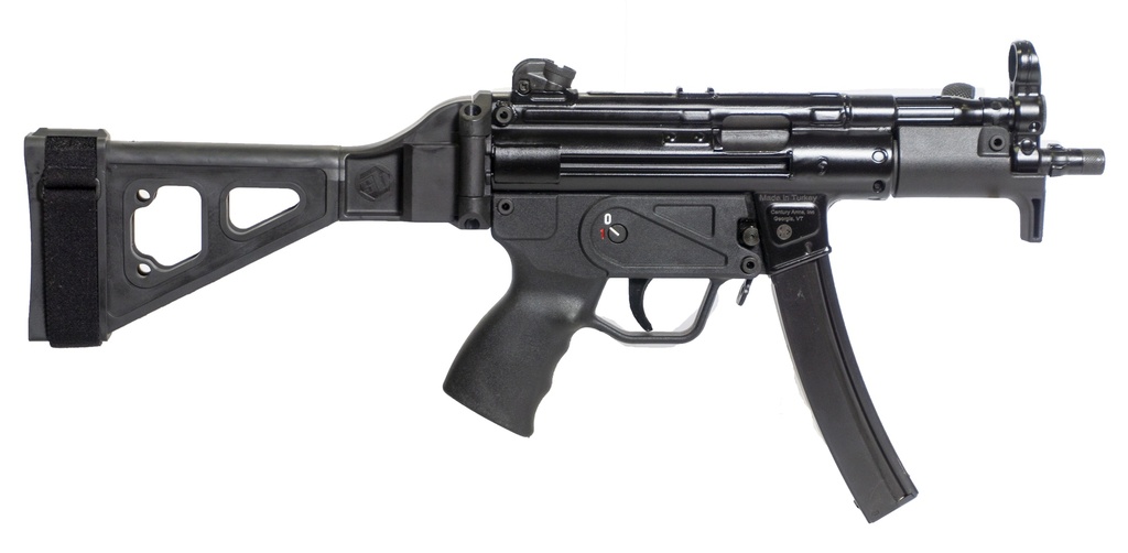 Century Arms AP5-P 9MM BLACK 5.75" 30+1 BRACE