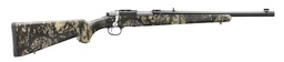 Ruger 77/44 44MAG BL/CAMO 16" AS THREADED BARREL